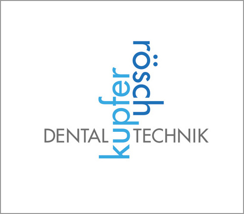 kupfer|rösch Dentaltechnik – Logoentwicklung